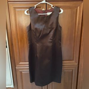 Laura Madrigano brown midi dress